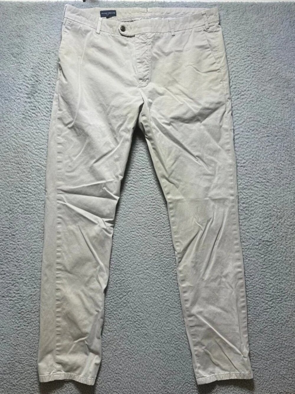 White 5 Pocket Casual Pants Men's